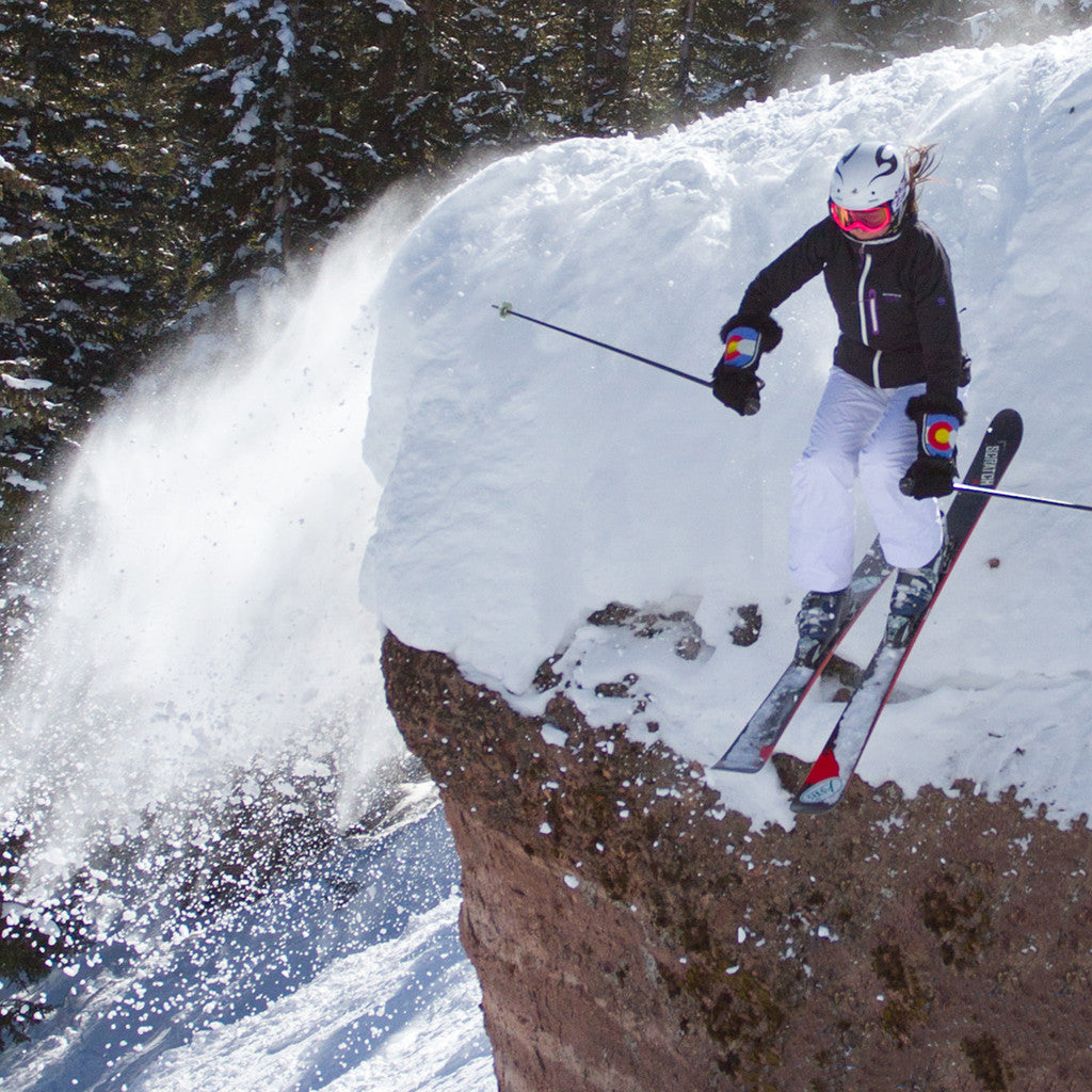 Skiing mittens discount