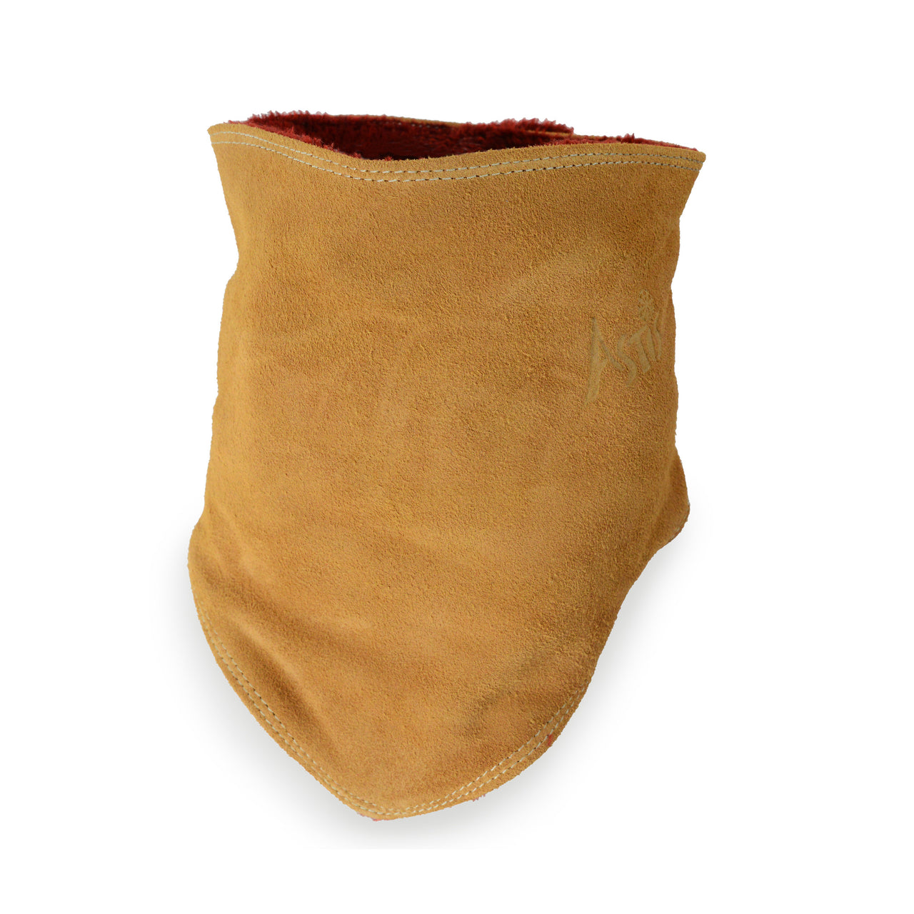 Leather Facemask - Brown