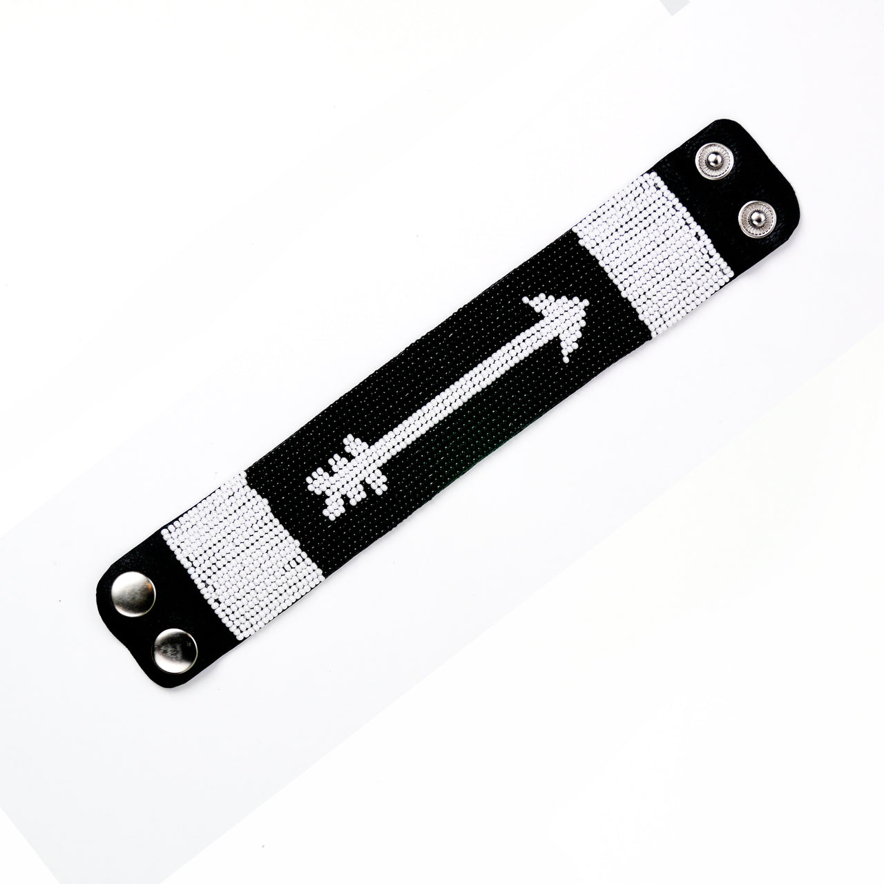 Cahabon - Leather Beaded Bracelet