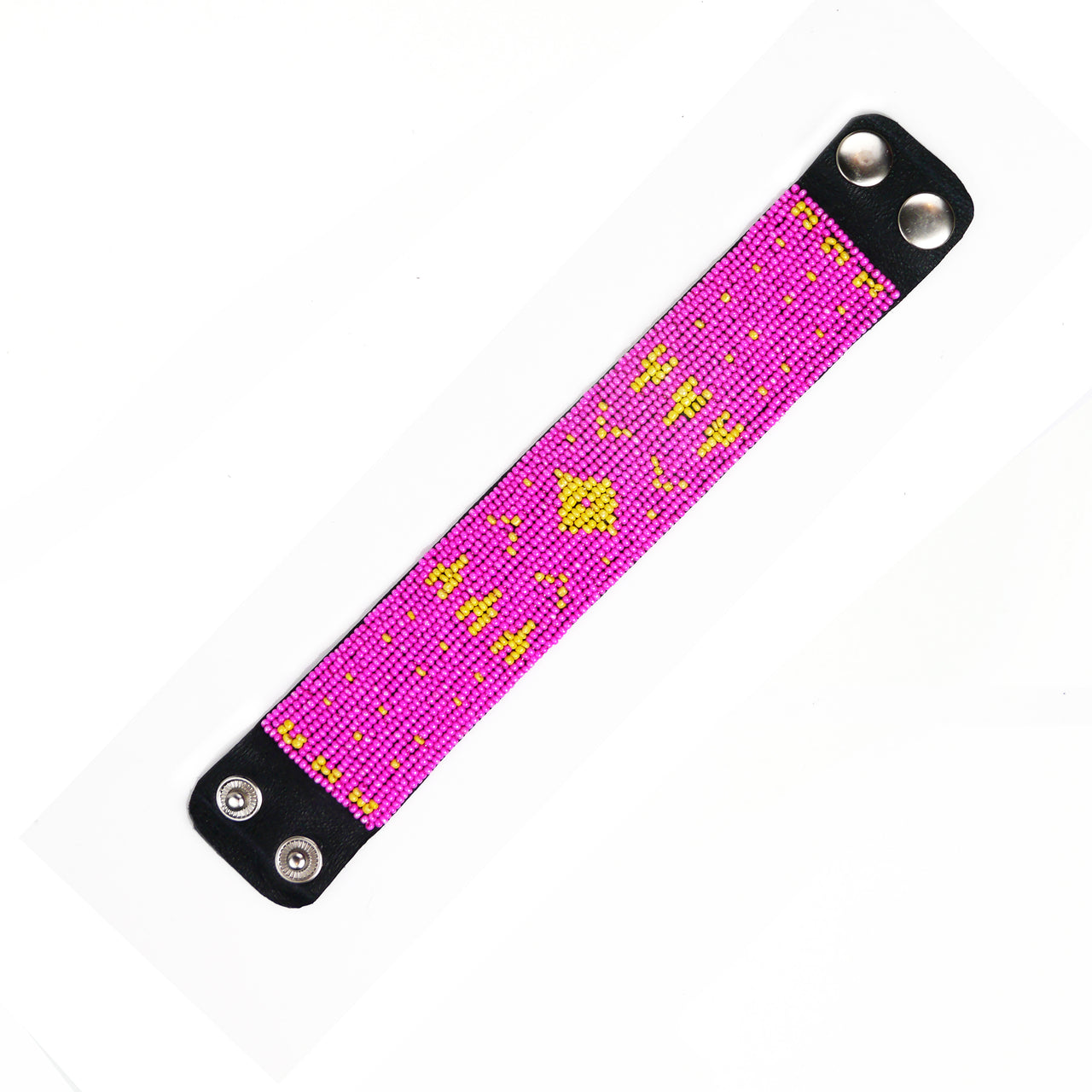 Mekong - Leather Beaded Bracelet