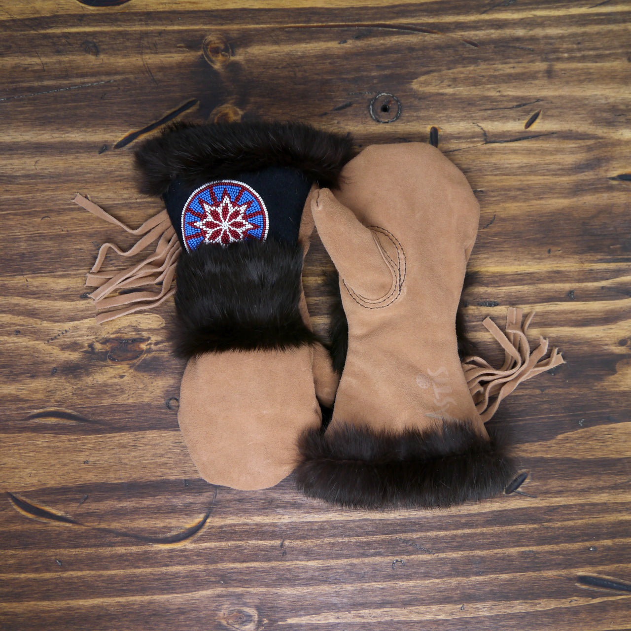 Red Dog - Children's Mitten