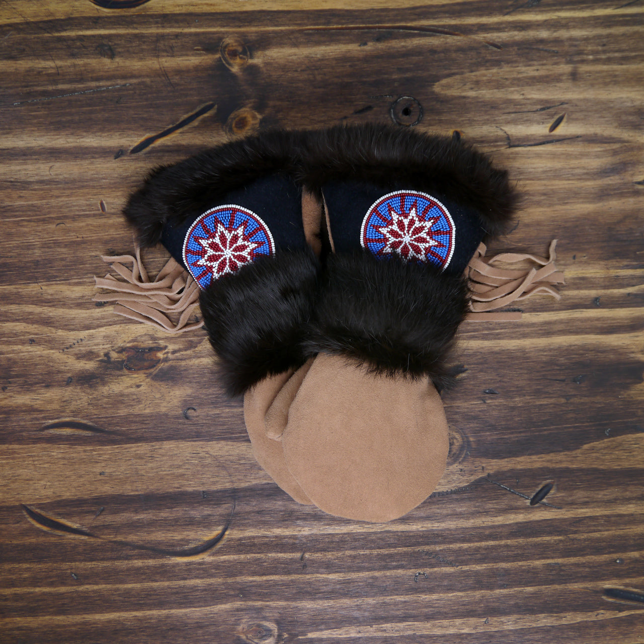 Red Dog - Children's Mitten