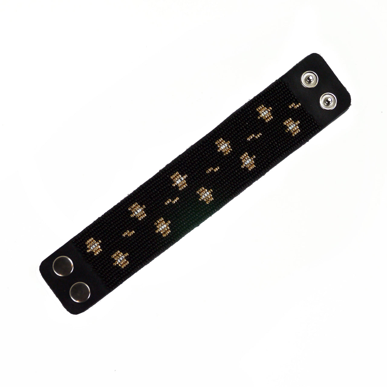 Seine - Leather Beaded Bracelet