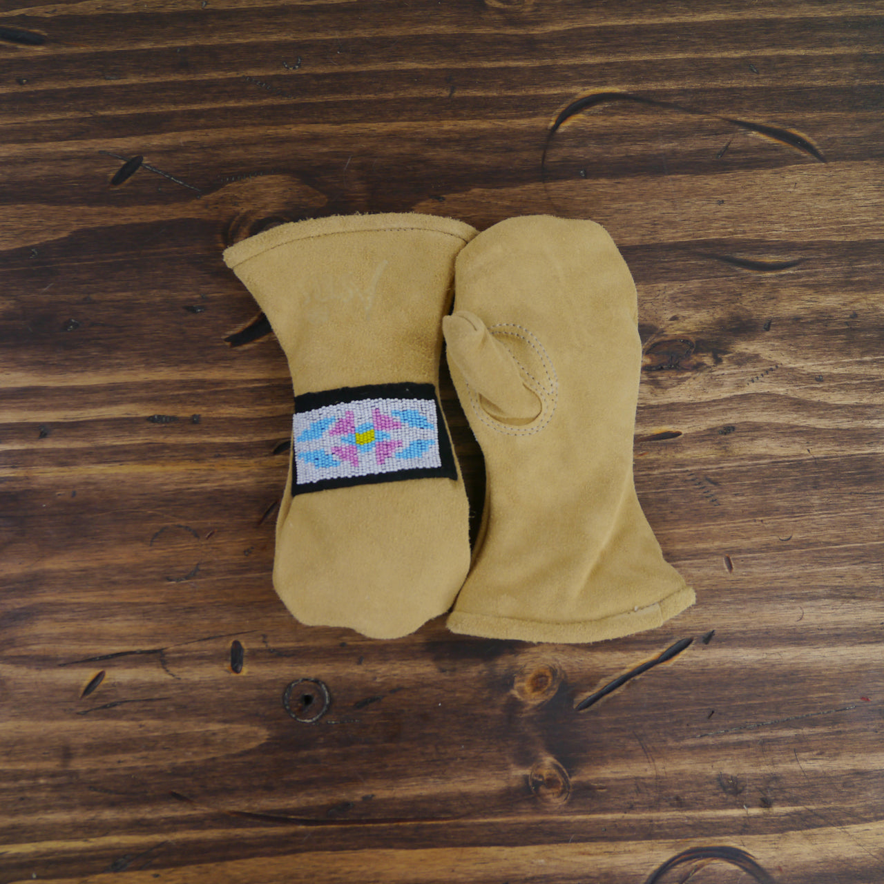 Sunny Spruce - Children's Mitten