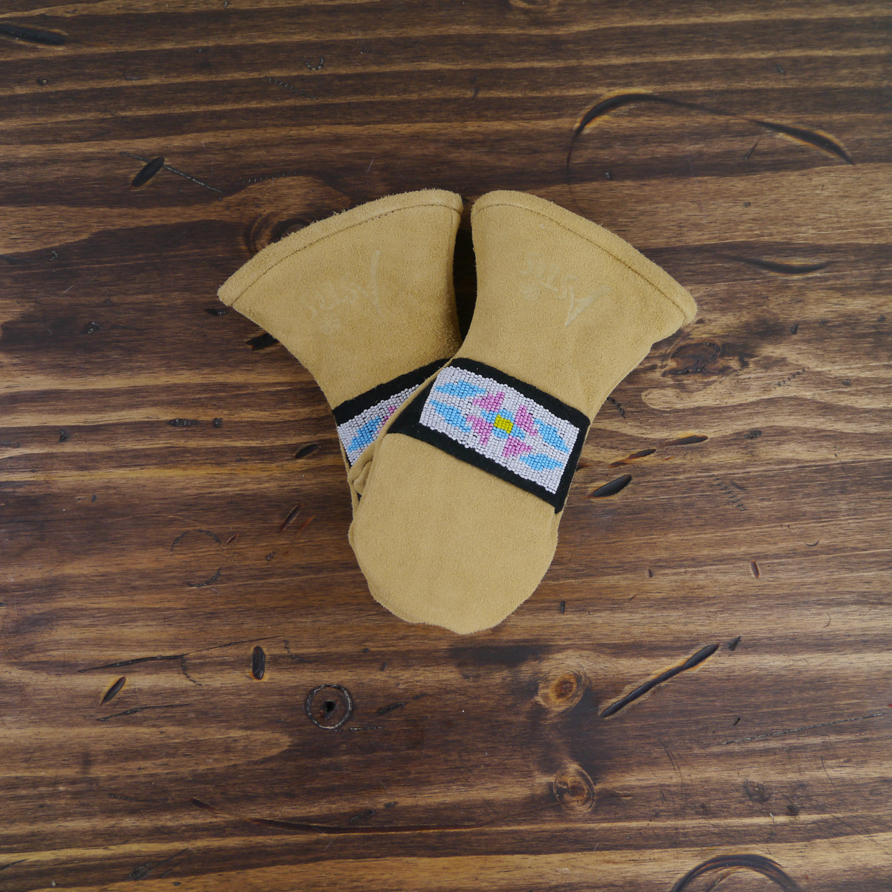 Sunny Spruce - Children's Mitten