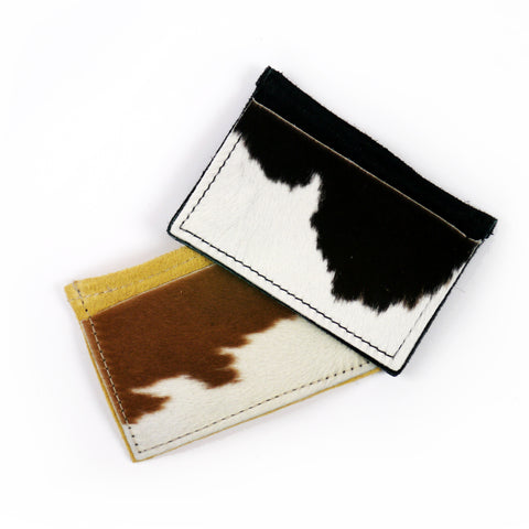 Hair-On-Hide Leather Wallet